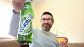 TUBORG  Beer Review [upl. by Lindi861]