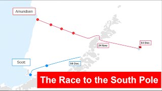 The race to the South Pole 1911 Amundsen and Scott [upl. by Latsyek824]