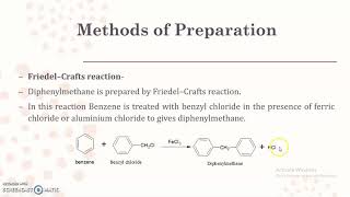 Methods of Preparation Of Diphenyl methane [upl. by Aeniah206]