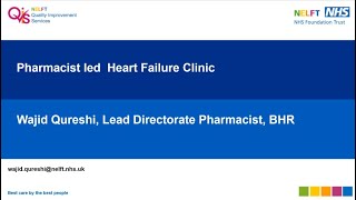 Transforming Heart Failure Care PharmacistLed Clinic Saves £70000 in hospital avoidance [upl. by Yleek]