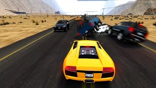 GTA 4 Real Car Crashes Compilation 2 [upl. by Ykcor]