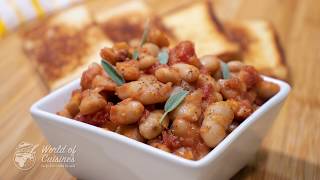 Stewed Cannellini Beans [upl. by Odraude]