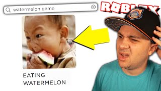 searching for watermelon game on roblox was a mistake [upl. by Polito]