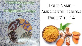 Pharmacognosy Indigenous of Drugs Volume 1 [upl. by Ocirne]