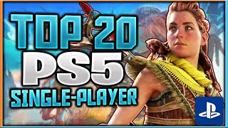 Top 20 PS5 Single Player STORYDRIVEN Games  2023 [upl. by Loomis]