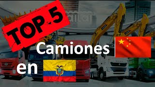 Análisis de camiones Chinos en Ecuador [upl. by Ibbed]