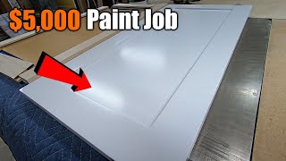 Get A Factory Finish On Your Painted Cabinets Step By Step  THE HANDYMAN [upl. by Mountfort335]