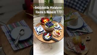 Das macht Lust auf mehr Miniaturen in 112 als DIYKits miniatures miniatureroom miniaturespace [upl. by Deedahs248]