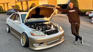 JZX110 INSANE Transformation Most SLEPT ON JDM car [upl. by Aronoh661]