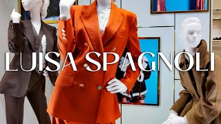 LUISA SPAGNOLI  FRESH NEW COLORS IN FASHION TRENDS [upl. by Noraed468]