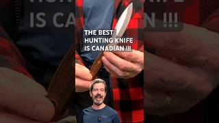 The best fixed blade hunting knife is Canadian Best Knife 1 Grohmann knives shorts huntingtips [upl. by Ennoitna702]