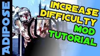 Borderlands 2 Increase Difficulty Mod Tutorial [upl. by Leena]