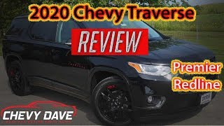 2020 Chevy Traverse Redline Edition Review  Chevy Traverse Premier Review 5388 [upl. by Araec]