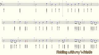 Angels We Have Heard on High  Christmas  Tin Whistle  Play Along Tab Tutorial [upl. by Tra524]