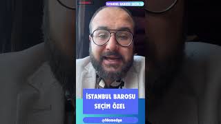 İSTANBUL BAROSU SEÇİME GİDİYOR 1 shorts istanbul baro [upl. by Manvell]