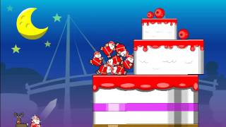 Flashgame  Super Santa Kicker  Part 7  Flashgame 1 of 8 [upl. by Tipton869]