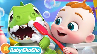 Brush Your Teeth Song  Time to Brush Your Teeth  Baby ChaCha Nursery Rhymes amp Kids Songs [upl. by Waldon]