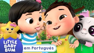 Se Você Está Contente  Little Baby Bum em Português  Músicas Infantis e Desenhos Animados [upl. by Elehcar]