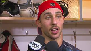 Vincent Trocheck  Florida Panthers at Anaheim Ducks 11192017 [upl. by Bert499]