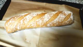 Recipe  Small Batch Baguette or Ficelles [upl. by Giusto]