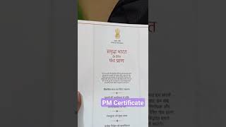 Pariksha Pe Charcha certificate by Prime Minister Modi [upl. by Johen51]