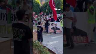 Adana’da vatandaşlar İsrail’in Gazze’ye yönelik saldırılarını protesto etti [upl. by Nuaj9]