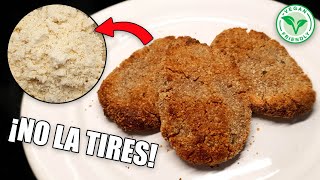 MILANESAS DE SOJA VEGANAS Con OKARA  soyvelen [upl. by Danyelle]