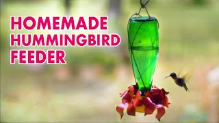 How I made a HUMMINGBIRD FEEDER [upl. by Orpheus292]