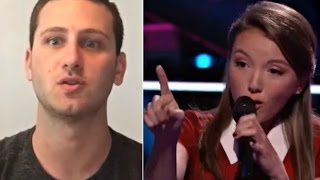 The Voice Season 9 Ivonne Acero vs Siahna Im Battles Reaction [upl. by Ahtiekahs]