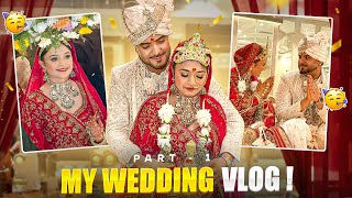 Big day😍My wedding vlog  Part 1  Paras thakral [upl. by Mcevoy]