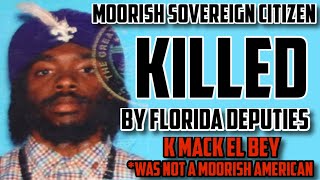 UNLIVED BY FLORIDA DEPUTIES “Moorish sovereign citizenquot Kyran Caples Kmac El Bey [upl. by Anafetse323]