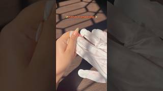 Hands Pampering for wedding functions✨ shorts handcare handmassage diy youtubeshorts [upl. by Lerner]