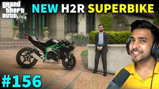 GTA5 Someone Stolen Michael Expensive Ninja H2R Bike In GTA V  Techno Gamerz 156 New Episode [upl. by Roach923]