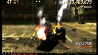 Burnout Revenge\ Van Fire Strike Back \ Video Walkthrough [upl. by Kacey]