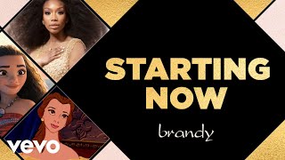 Brandy  Starting Now Lyric Video [upl. by Frere]