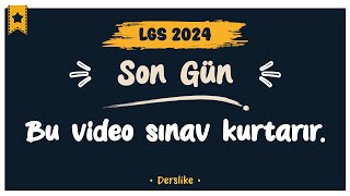 Son Gün  LGS 2024 [upl. by Adis]