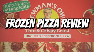 Newmans Thin and Crispy Pizza Review  Is It The Best Frozen Pizza [upl. by Annaeiluj798]