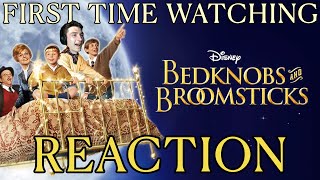 BEDKNOBS AND BROOMSTICKS 1971 Movie Reaction  FIRST TIME WATCHING [upl. by Gnuoy432]