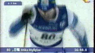 1999 WSC Ramsau 10km C MYLLYLAE STADLOBER HJELMESET [upl. by Belinda]