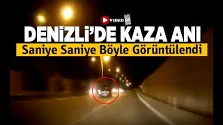 Denizlide Kaza Anı Saniye Saniye Böyle Görüntülendi  Denizli Haberleri  HABERDENİZLİCOM [upl. by Nelehyram272]