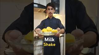 Milk Shake AJ banaya 🥳food shortsvideo streetfood [upl. by Olmstead]