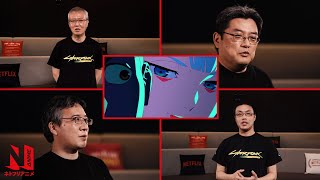 Cyberpunk Edgerunners  TRIGGER amp CDPR Interview  Netflix Anime [upl. by Yrtnahc]