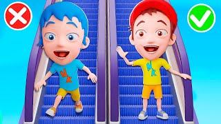 Take The Escalator  Best Kids Songs and Nursery Rhymes [upl. by Caldeira567]