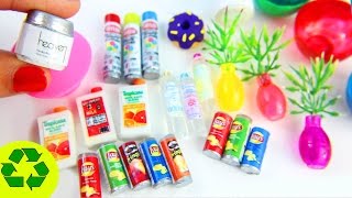 10 Easy DIY Miniatures  each in less than 1 minute 1  simplekidscrafts [upl. by Aneer791]