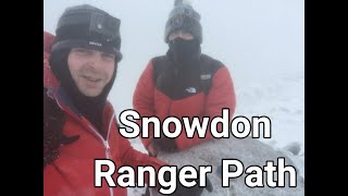 Snowdon Ranger Route Winter [upl. by Ardnauqal475]