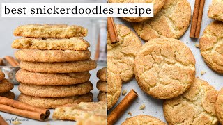 The BEST Snickerdoodle Cookie Recipe [upl. by Trela693]