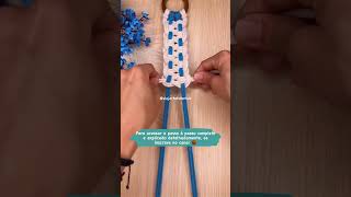 Prendedor de cortina em macrame passo à passo diy macrametutorial macramepassoapasso macrame [upl. by Hendrickson]