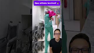 Atitude Incrível 😯🦸 medicina medico enfermeiro enfermagem saude pediatriaonline pediatria [upl. by Ramraj769]