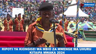 RIPOTI YA KIONGOZI WA MBIO ZA MWENGE WA UHURU KITAIFA MWAKA 2024 [upl. by Power26]