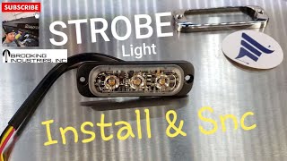 LED Strobe Light Install amp Sync ST3ST6 [upl. by Sumetra245]